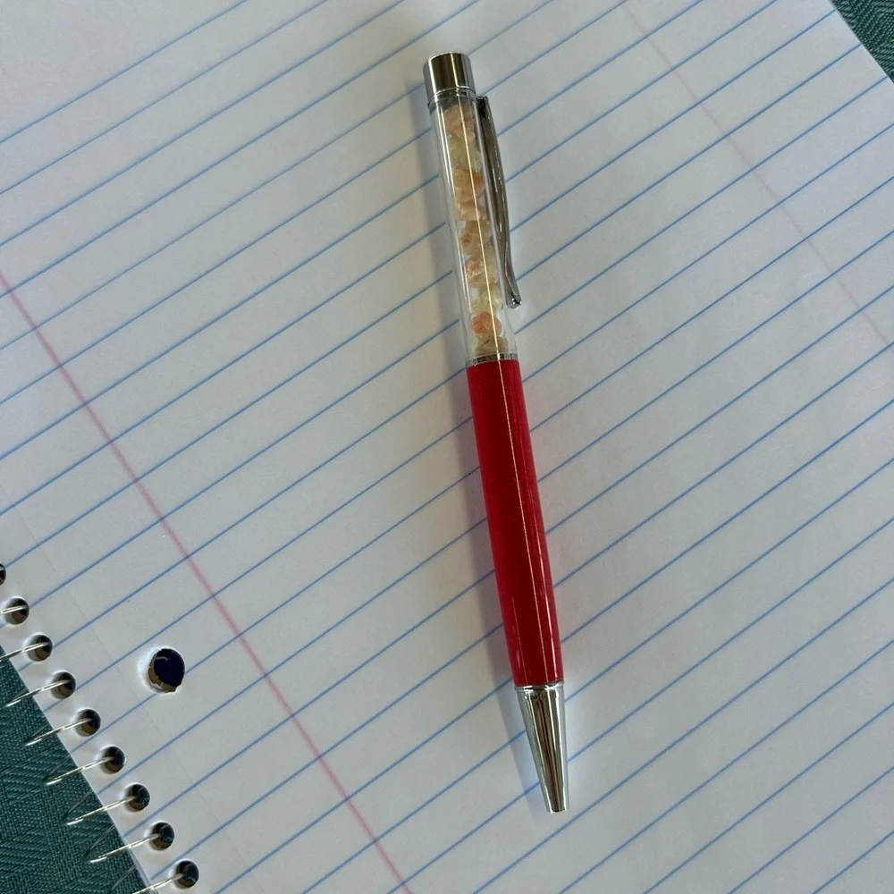 Red Sunstone Pen
